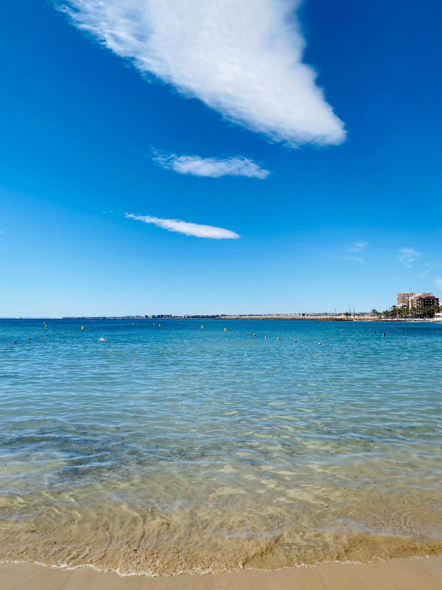 Apartamento Blue House 1ª Linea Playa Torrevieja Exterior foto